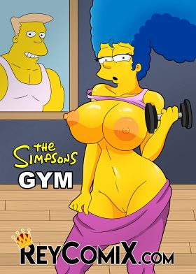 Cartoon Muscle Girl Picture