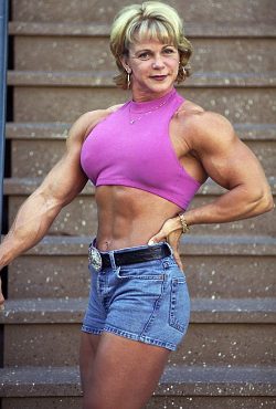 Female Muscle Model Picture