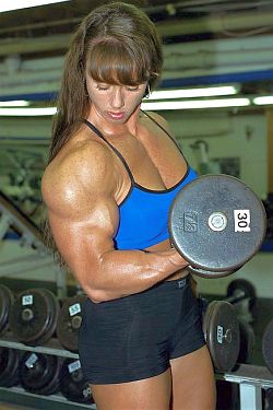 Female Muscle Model Picture