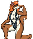 Furry Female Muscle Picture