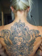 Tattoo Muscle Girl Picture