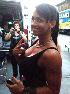 Female Bodybuilder Cindy Landolt Picture