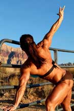 Female Bodybuilder Roxie Rain Picture