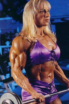 Female Bodybuilder Kim Chizevsky Picture