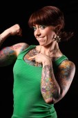 Tattoo Female Bodybuilder Picture