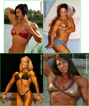 Female Bodybuilds and Fitness Girls Photographs