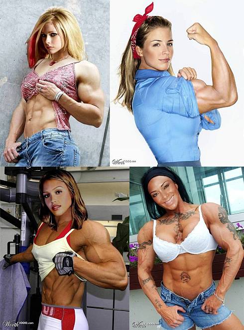 Celebrity Muscle Morph Picture